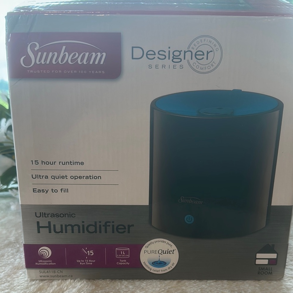 Nib. Sunbeam ultrasonic humidifier